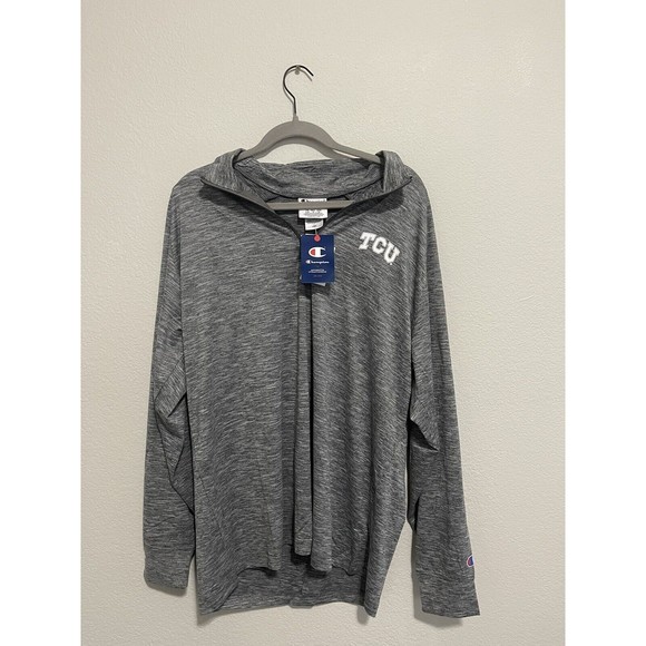 NWT - Mens TCU Champions Pullover - Grey - Size XL - Picture 1 of 4